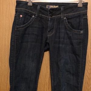 Hudson dark rinse bootcut jeans
